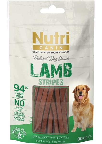 Natural Dog Snack Lamb Tahılsız Kuzulu Ödül 80 G