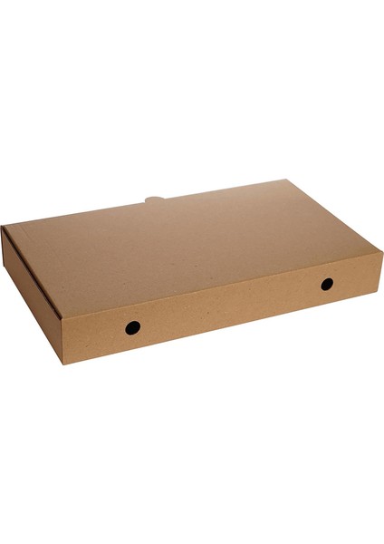 Baskısız Orta Pide Kutusu 32 x 16 x 4 cm 100 Adet