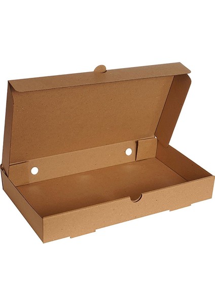 Baskısız Orta Pide Kutusu 32 x 16 x 4 cm 100 Adet