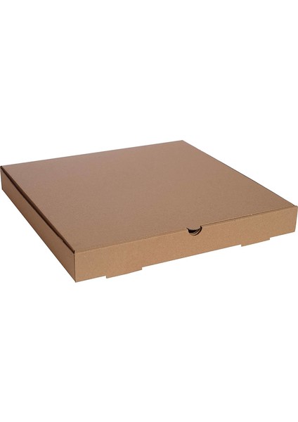 Baskısız Pizza Kutusu 24 x 24 x 4 cm 100 Adet