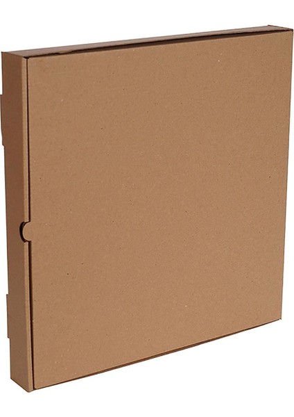 Baskısız Pizza Kutusu 24 x 24 x 4 cm 100 Adet