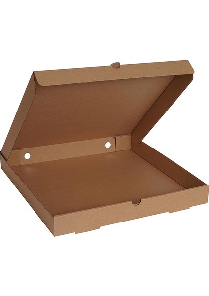 Baskısız Pizza Kutusu 28 x 28 x 4 cm 100 Adet