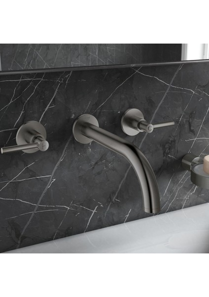 Atrio 3 Delikli Lavabo Bataryası 1/2″ S-Boyut 20169AL3