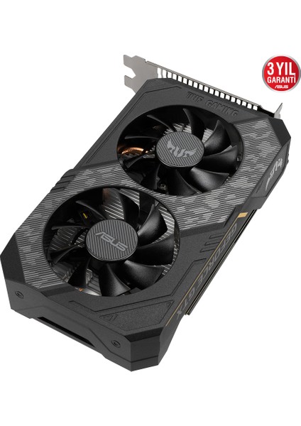 GEFORCE TUF GTX 1650 4GB 128bit GDDR6 1620MHz DVI HDMI DP (TUF-GTX1650-4GD6-GAMING) EKRAN KARTI