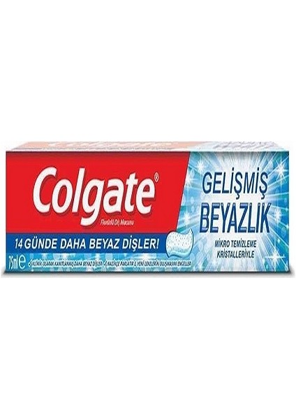 Gelişmiş Beyazlık Diş Macunu 75 ml