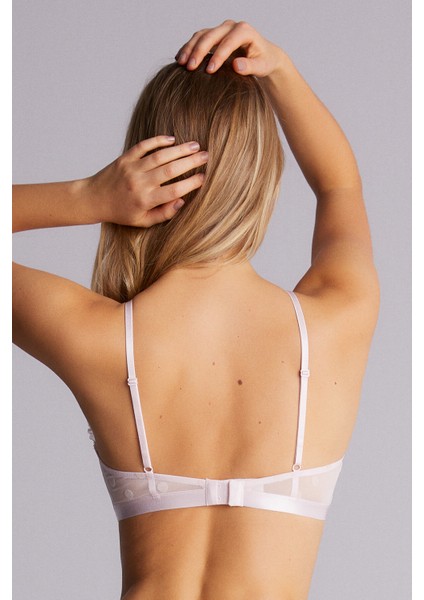 Porselen Pembe Dotted Bralet fırsatları
