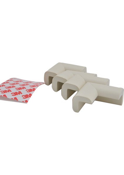 4 Adet Kauçuk Köşe Koruyucu