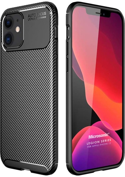 Apple iPhone 12 Kılıf Legion Series Siyah