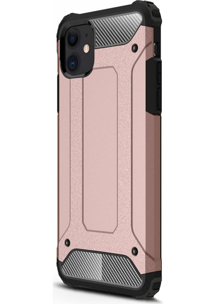 Apple iPhone 12 Mini Kılıf Rugged Armor Rose Gold