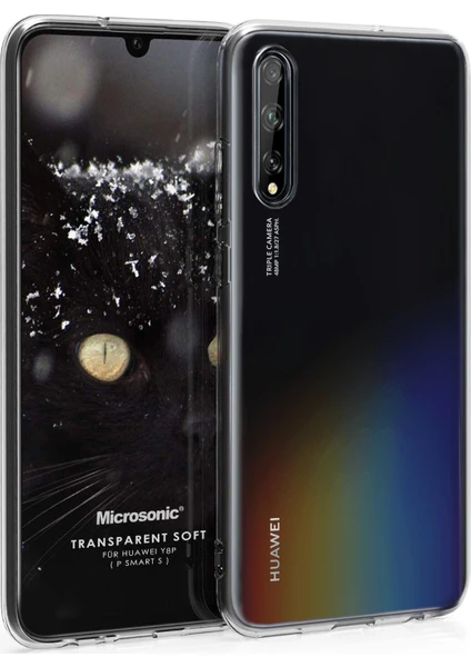 Huawei P Smart S Kılıf Transparent Soft Şeffaf