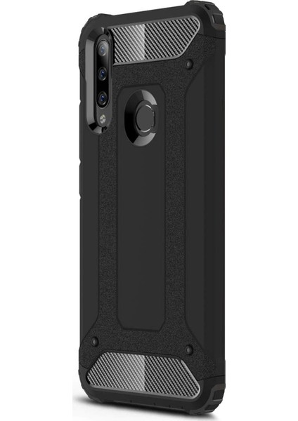 Huawei Y6P Kılıf Rugged Armor Siyah