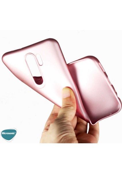 Matte Silikon Xiaomi Redmi 9 Kılıf Mavi