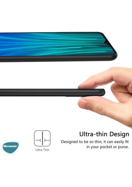 Matte Silikon Xiaomi Redmi 9 Kılıf Mavi