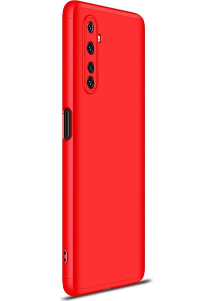 Realme 6 Pro Kılıf Double Dip 360 Protective Kırmızı fiyatları