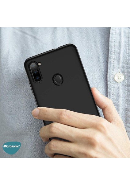 Samsung Galaxy A11 Kılıf Double Dip 360 Protective Kırmızı
