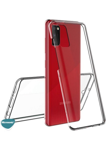 Samsung Galaxy A31 Kılıf 6 Tarafı Tam Full Koruma 360 Clear Soft Şeffaf