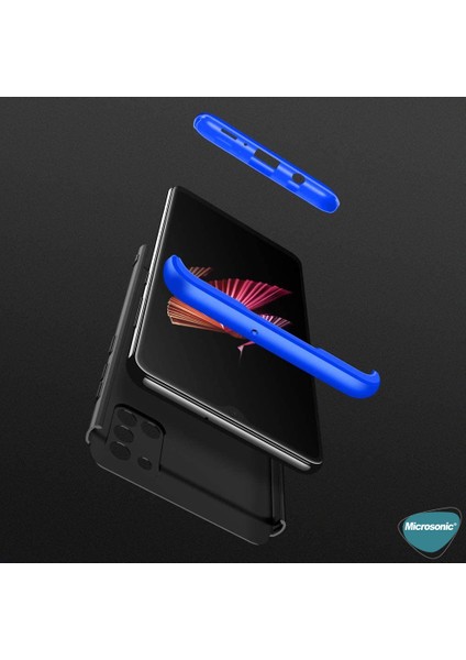 Samsung Galaxy A31 Kılıf Double Dip 360 Protective Kırmızı