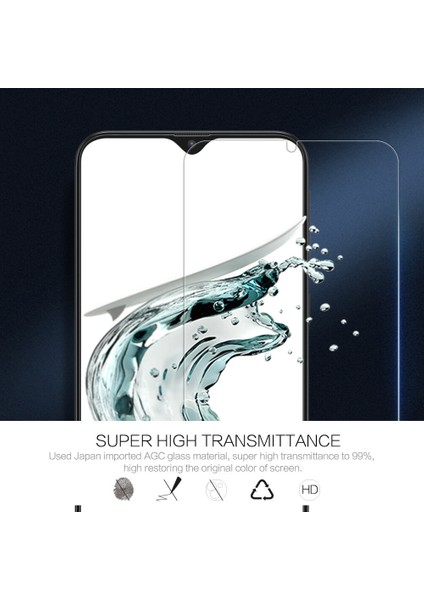 Samsung Galaxy A41 Tempered Glass Ekran Koruyucu Şeffaf