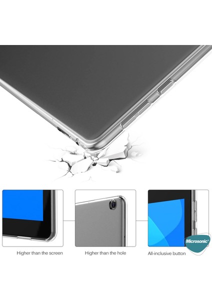 Lenovo Tab M10 TB-X605F 10.1" Kılıf (ZA480027TR) Transparent Soft Şeffaf fırsatları