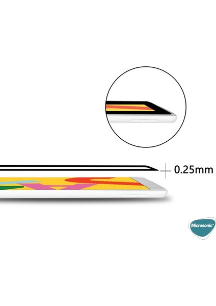 Apple iPad 10.2'' 7. Nesil (A2197-A2200-A2198) Tam Kaplayan Temperli Cam Ekran Koruyucu Siyah