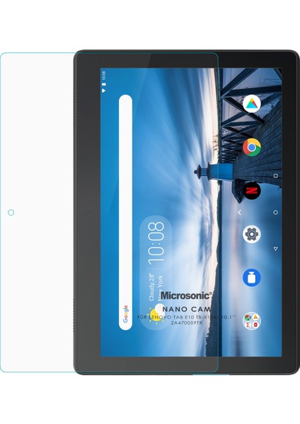 Lenovo Tab E10 TB-X104F 10.1" (ZA470059TR) Nano Glass Ekran Koruyucu Şeffaf