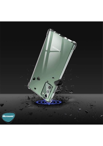 Shock Absorbing Kılıf Samsung Galaxy Note 20 Şeffaf