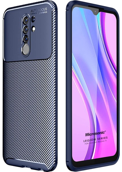 Xiaomi Redmi 9 Kılıf Legion Series Lacivert