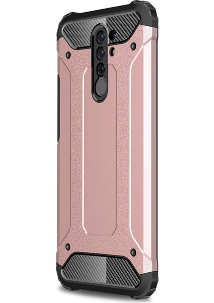 Xiaomi Redmi 9 Kılıf Rugged Armor Rose Gold fiyatları