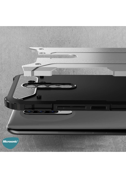 Xiaomi Redmi 9 Kılıf Rugged Armor Siyah