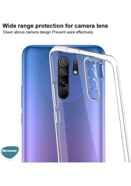 Xiaomi Redmi 9 Kılıf Transparent Soft Şeffaf