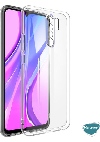 Xiaomi Redmi 9 Kılıf Transparent Soft Şeffaf