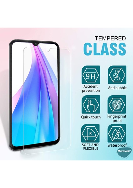 Xiaomi Redmi 9C Tempered Glass Ekran Koruyucu Şeffaf