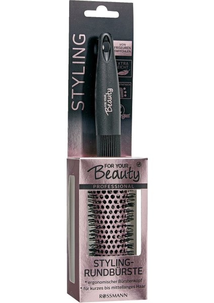 Profesyonel Yuvarlak Saç Fırçası Arjantin Model Saç Şekillendirici 35MM fiyatları