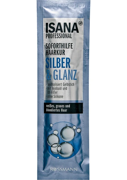 Professional Saç Kürü Beyaz Gri ve Sarı Saçlar Için Jojoba Yağlı 20 ml