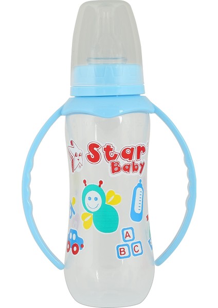 BabySoft Star Baby Kulplu Biberon 250 ml