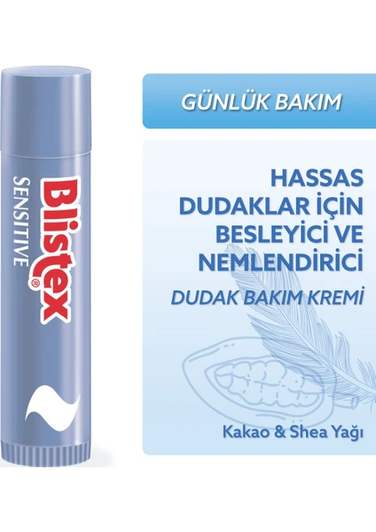 Sensitive Stick 4.25g - Hassas Dudaklar İçin Besleyici ve Yumuşatıcı Bakım