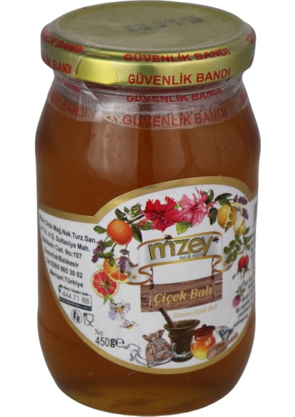 Mizey Süzme Karakovan Çiçek Balı 450 gr