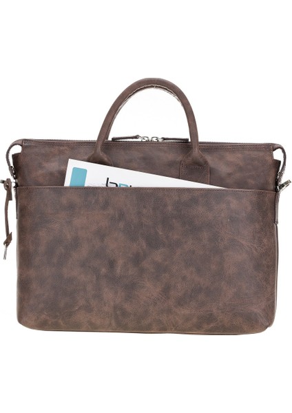 Wizard Deri Notebook Evrak Çantası TN03 Kahve fiyatları