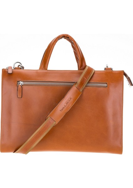 Canzo Deri Notebook Evrak Çantası RST2EF Taba