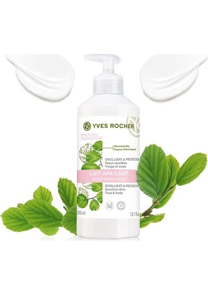 Yves Rocher Hamamelis - Yatıştırıcı Vücut Sütü 390 ml