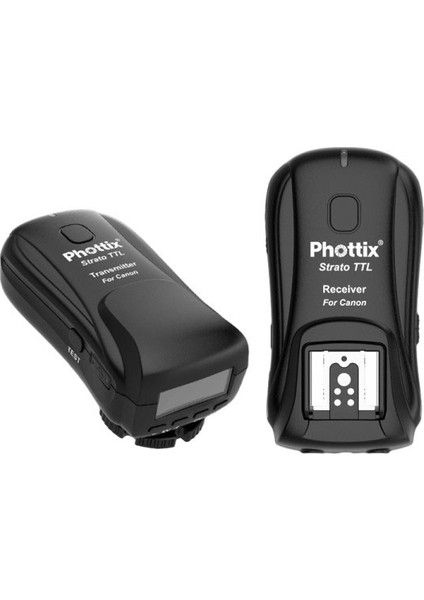 Strato Ttl Flash Trigger Nikon Uyumlu Recevier + Transmitter + 2'li Receiver