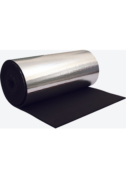 Alüminyum Folyolu Ses Yalıtım 6 mm x 120 mm x 100 mm