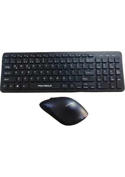 PG-8040 Slim Kablosuz Klavye Mouse Set