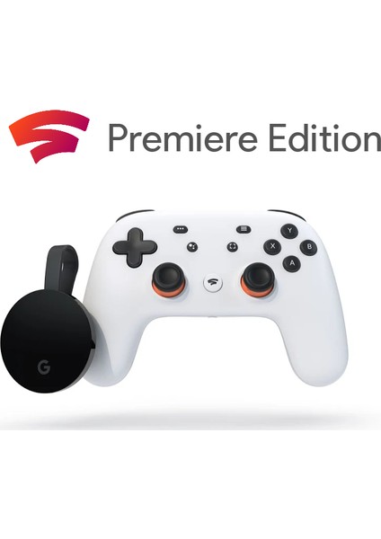 Stadia Controller + Chromecast Ultra Premiere Edition