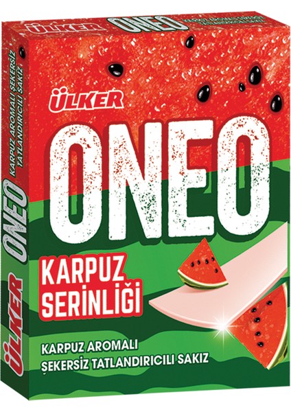 Oneo Select Karpuz Aromalı Sakız 31 gr