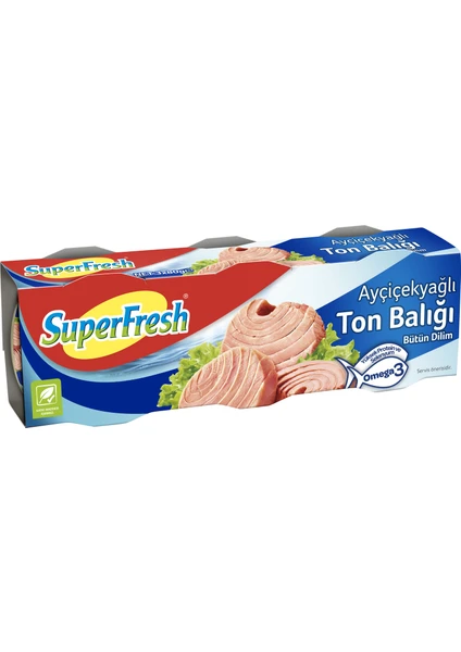 Ton Balığı Ayçiçek Yağlı 3x80 gr