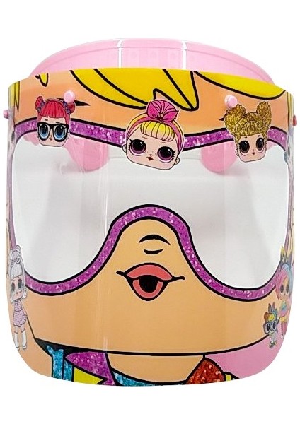 Kız Çocuk Lol Baskılı Siperlik