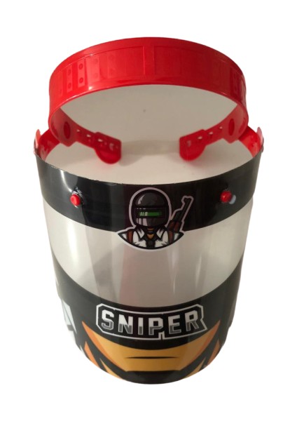 Snıper Baskılı Çocuk İçin Koruyucu Siperlik fiyatları