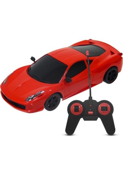Oyuncak Uzaktan Kumandalı Full Fonksiyon Şarjlı Ferrari Toy-04