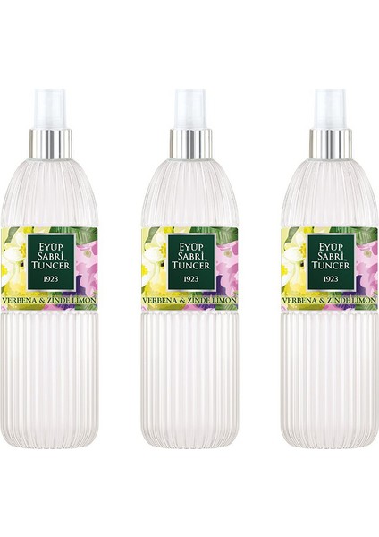 Verbena & Zinde Limon Kolonyası 150 ml - Pet Şişe 3 Adet